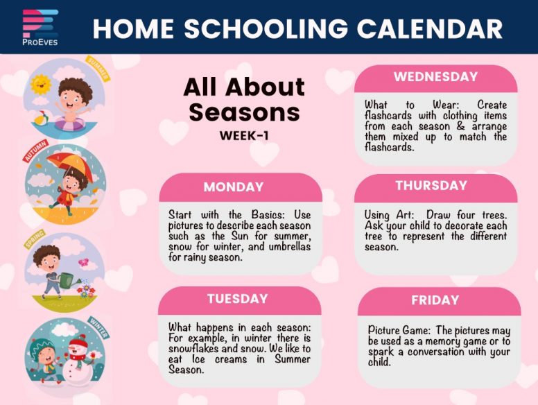 homeschooling calendar