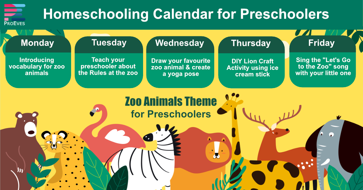5 Best Zoo Theme Activities for Preschoolers | Proeves Learning Lab