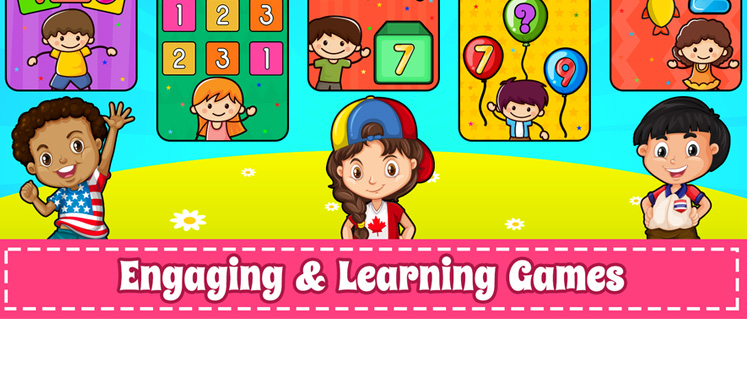 Online Educational Games for Kids (1-5), Safe & Fun